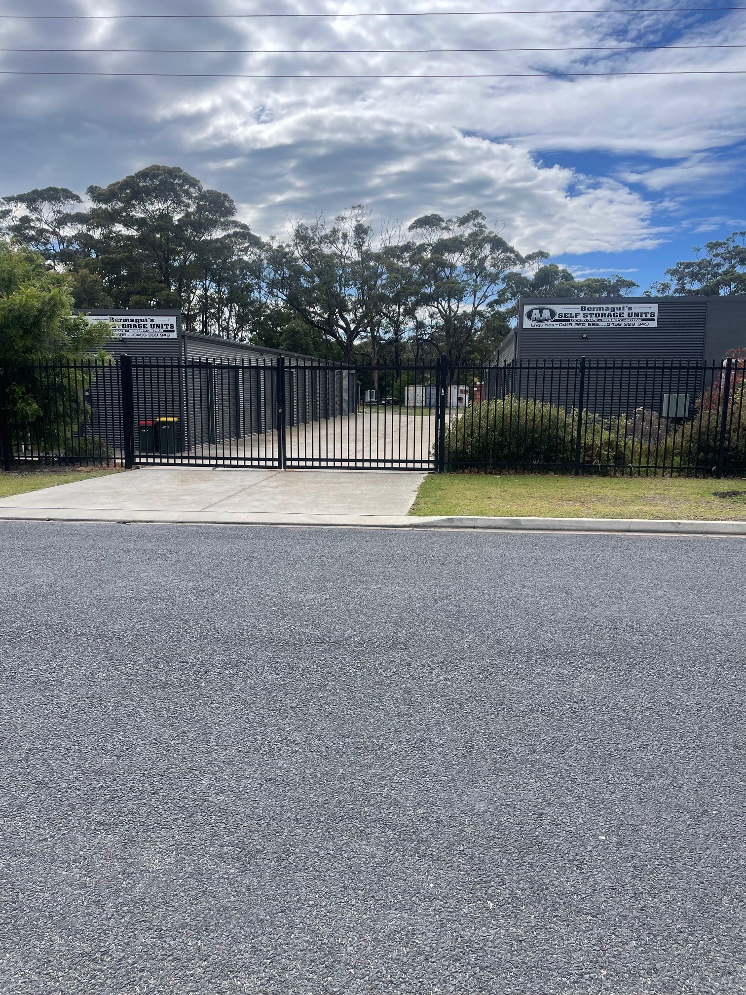 AA Storage Bermagui Entrance